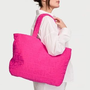 🆕Victoria Secret Pink Terry tote